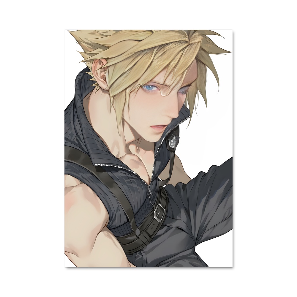 Poster L'Élu des Cieux – affiche Final Fantasy